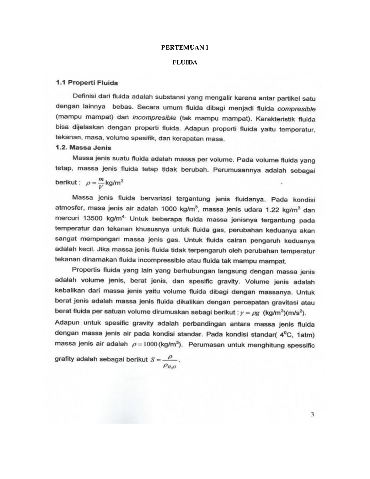 Pertemuan 1 PK Fluida - This Chapter 1 Basic To Learn Pump & Compressor ...