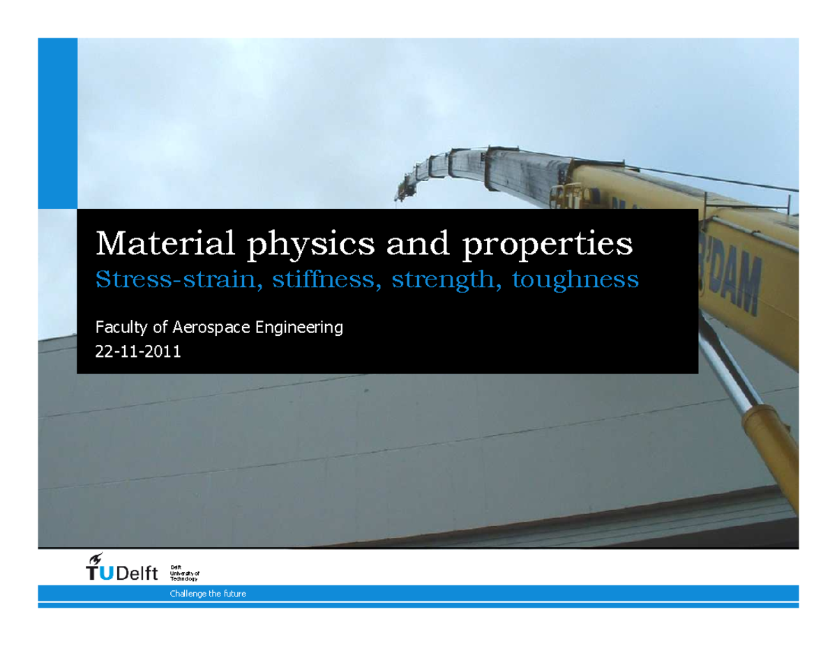 Lecture 1 Notes for Intro to Aerospace Engineering II - Studeersnel