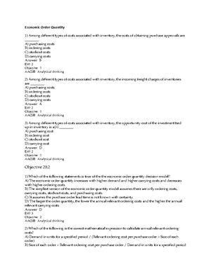 Practice mcqs quiz 2 - Chapter 24 – measuring the cost of living 1 to ...