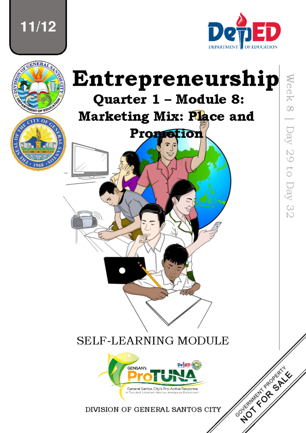 Entrep 10: Marketing Mix - Place & Promotion Module - Studocu