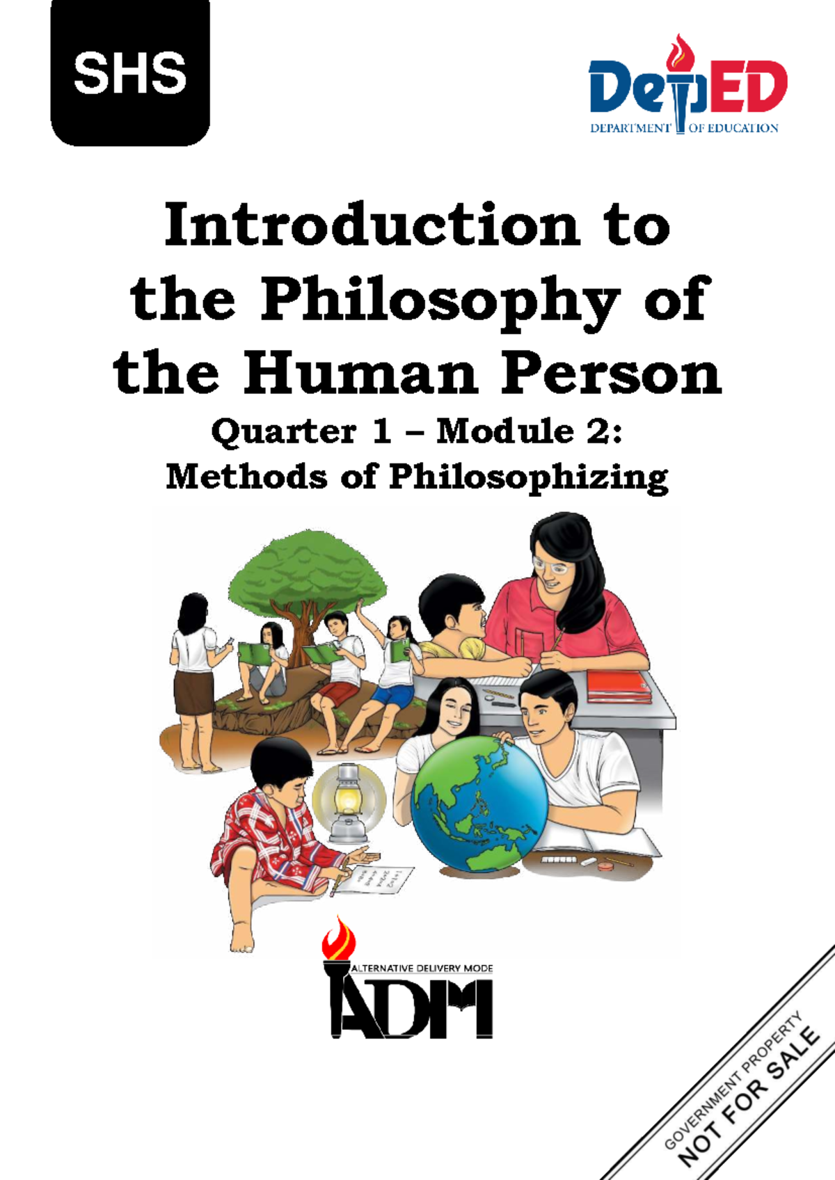 Q1 SHS Intro to the Philosophy of the Human Person: Methods of ...