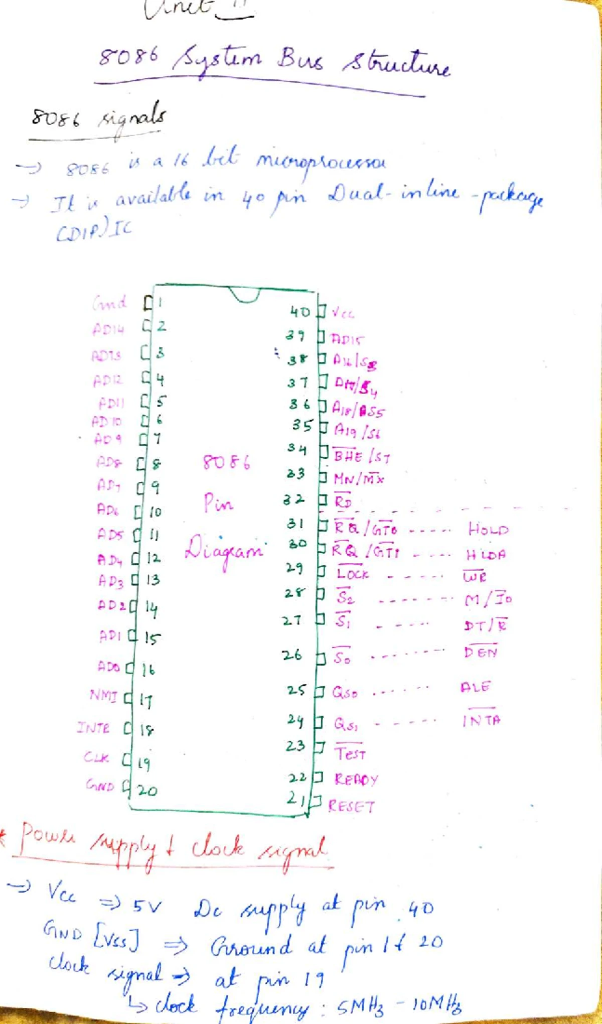 Unit-4 MPMC Lecture Notes: Microprocessors & Microcontrollers - Studocu