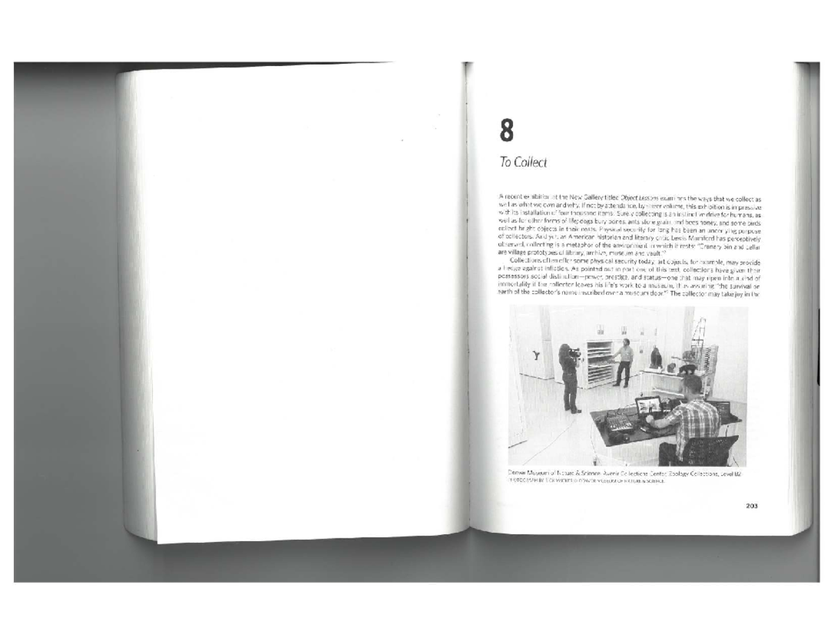 Museum Practices: Ethics, Acquisitions, and Collection Management - 8 ...