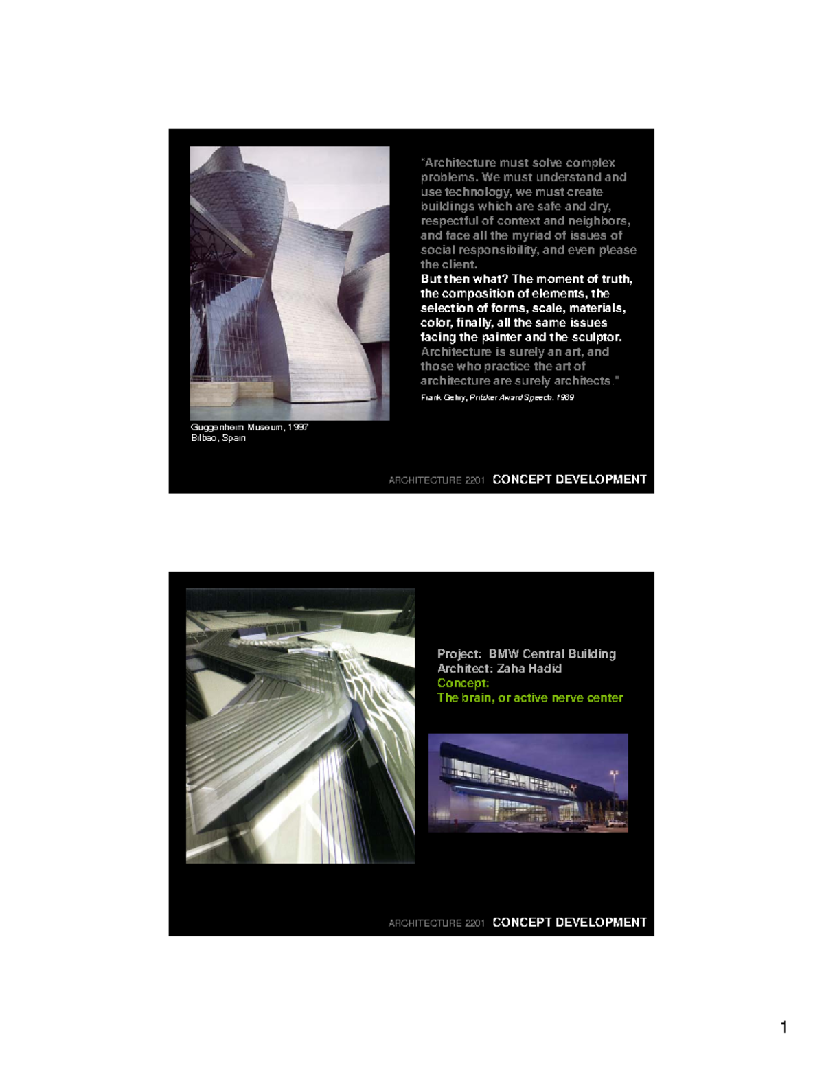 2201-concept interior design (just some) - “Architecture must solve ...