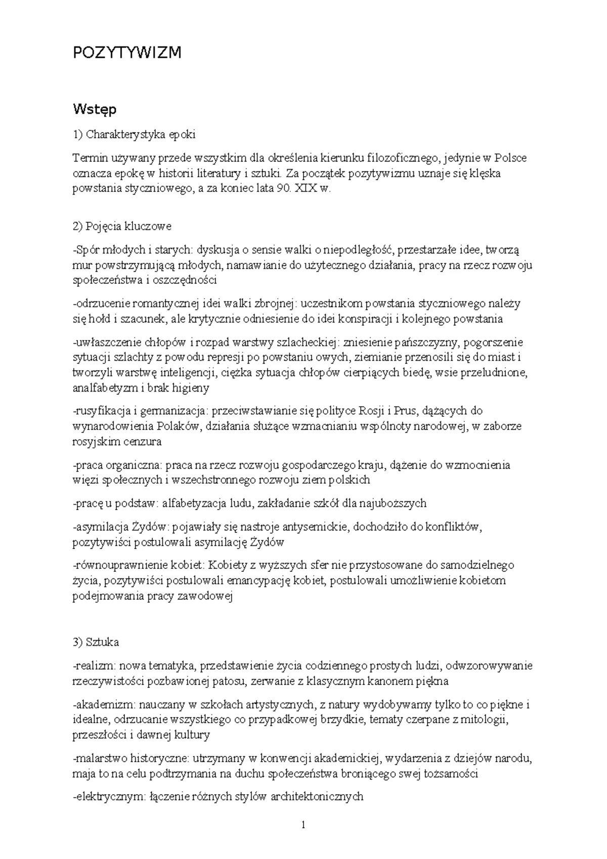 Dwudziestolecie międzywojenne - DWUDZIESTOLECIE MIĘDZYWOJENNE Wstęp 1