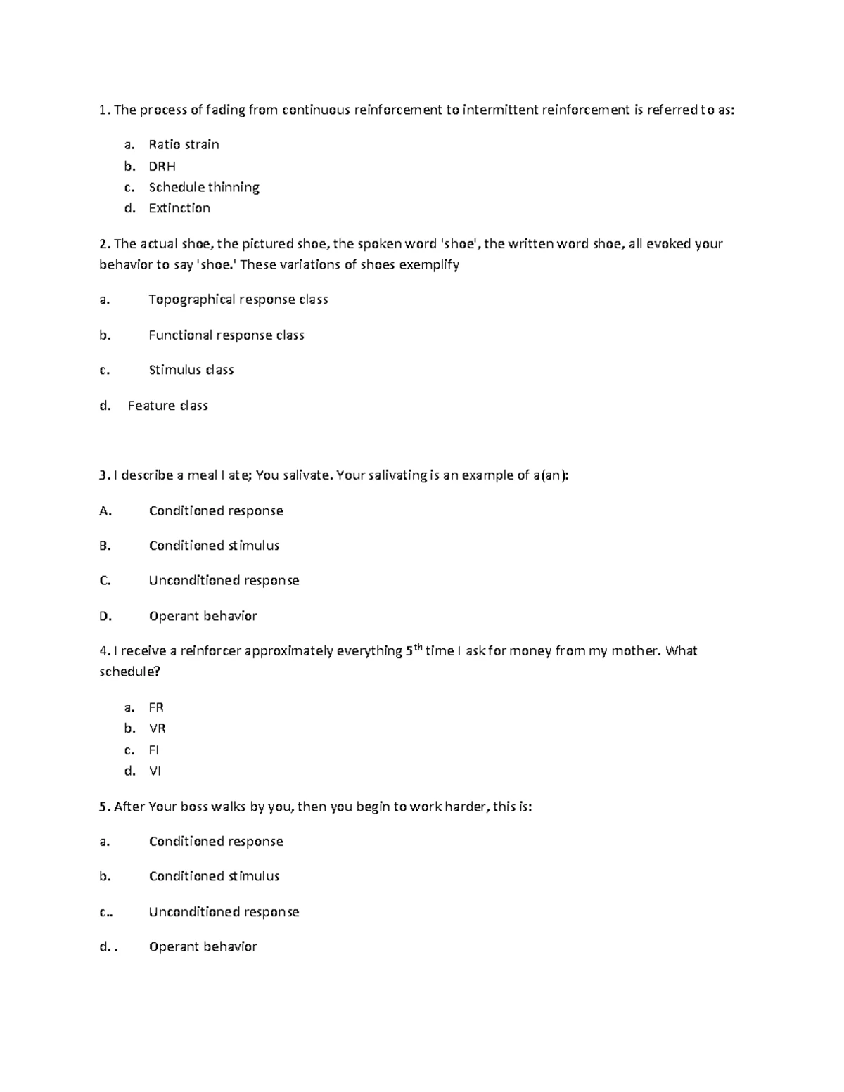 BEH 5041 Unit 1 Guided Reading Questions & Key Reading Points - Studocu