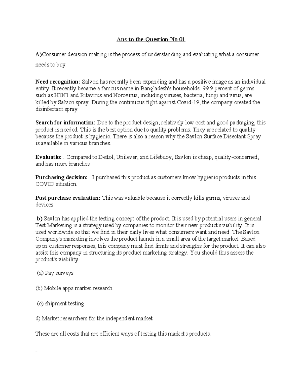 BUS102 Final Exam Notes - Consumer Decisions & Financial Crisis ...