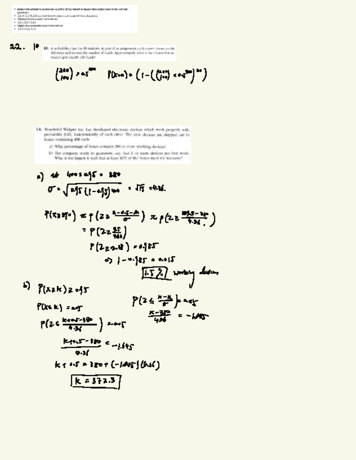 HW4 Stat 134 - Fourth Homework Assignment Solutions - Studocu