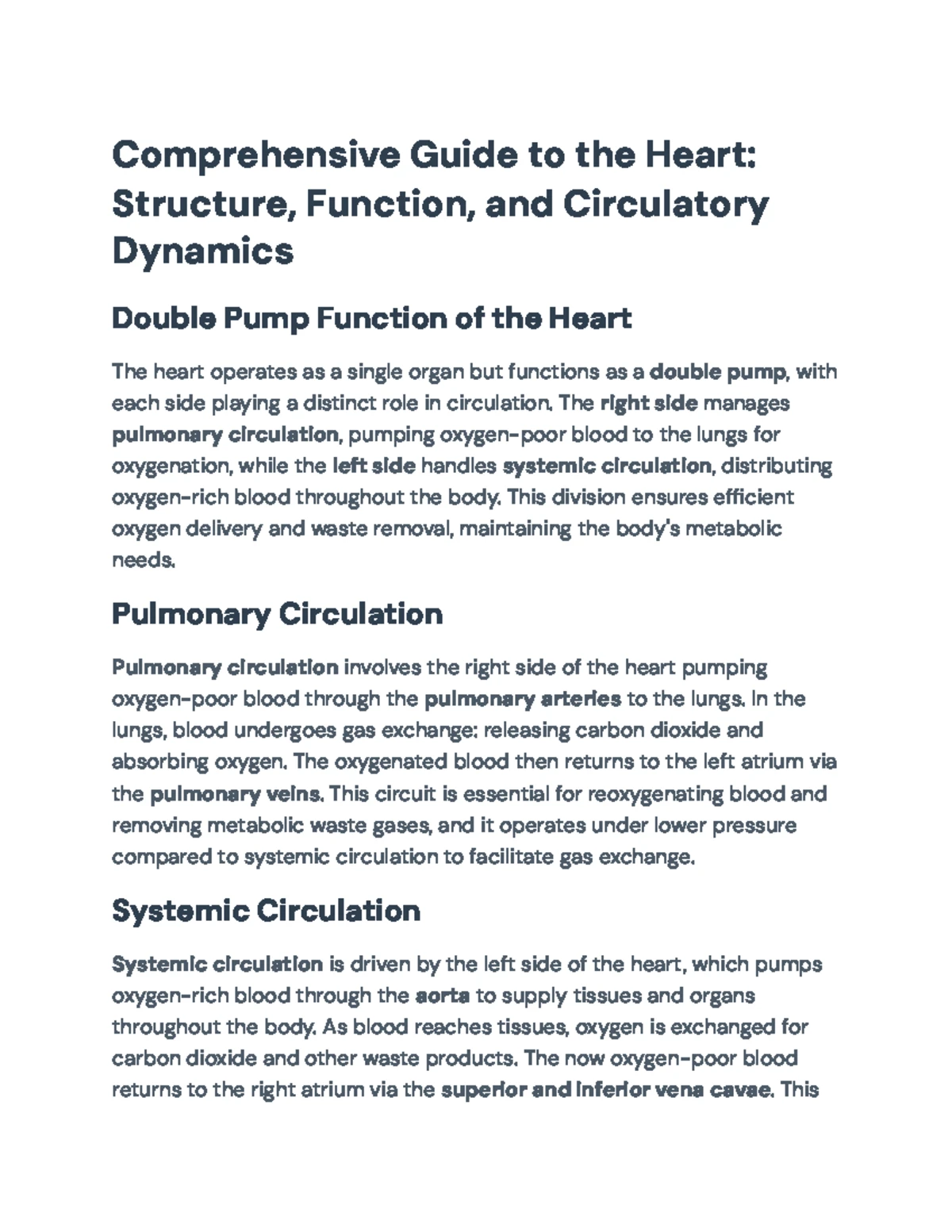 Comprehensive Guide to Blood Vessels & Circulation Functions (BIO 101 ...