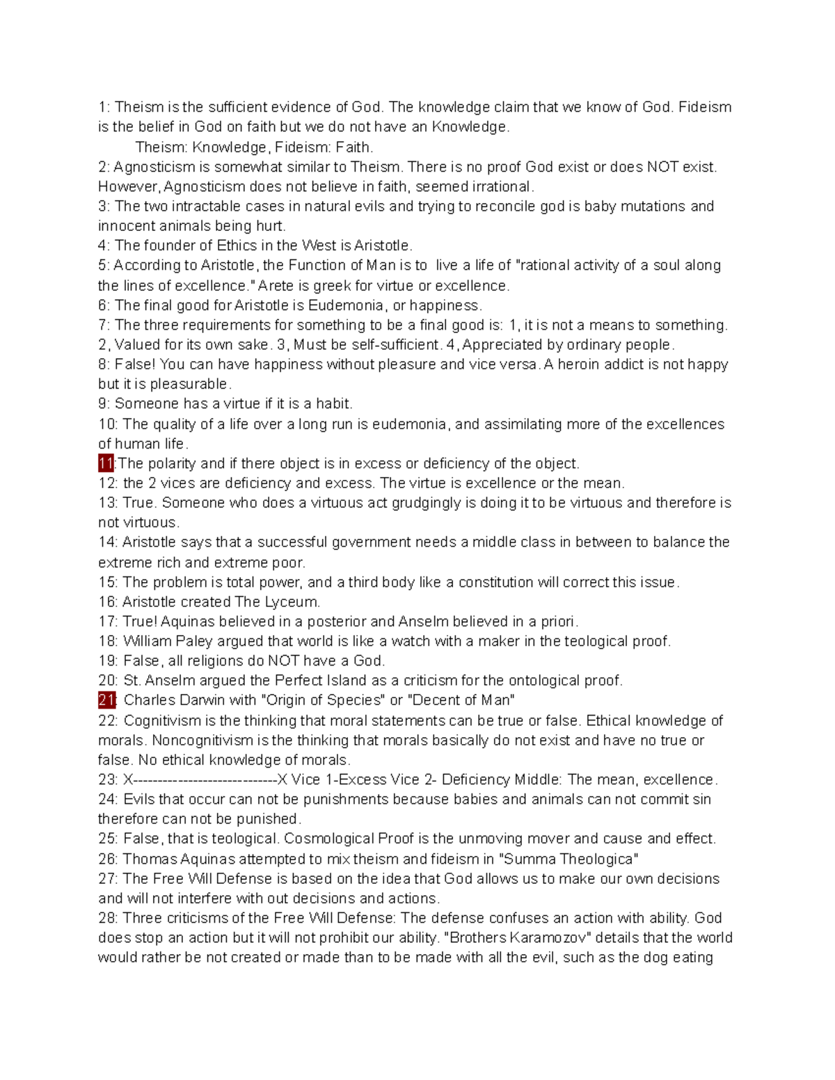 Philosophy 151 Exam 2 - Key Concepts & Lecture Notes Review - Studocu