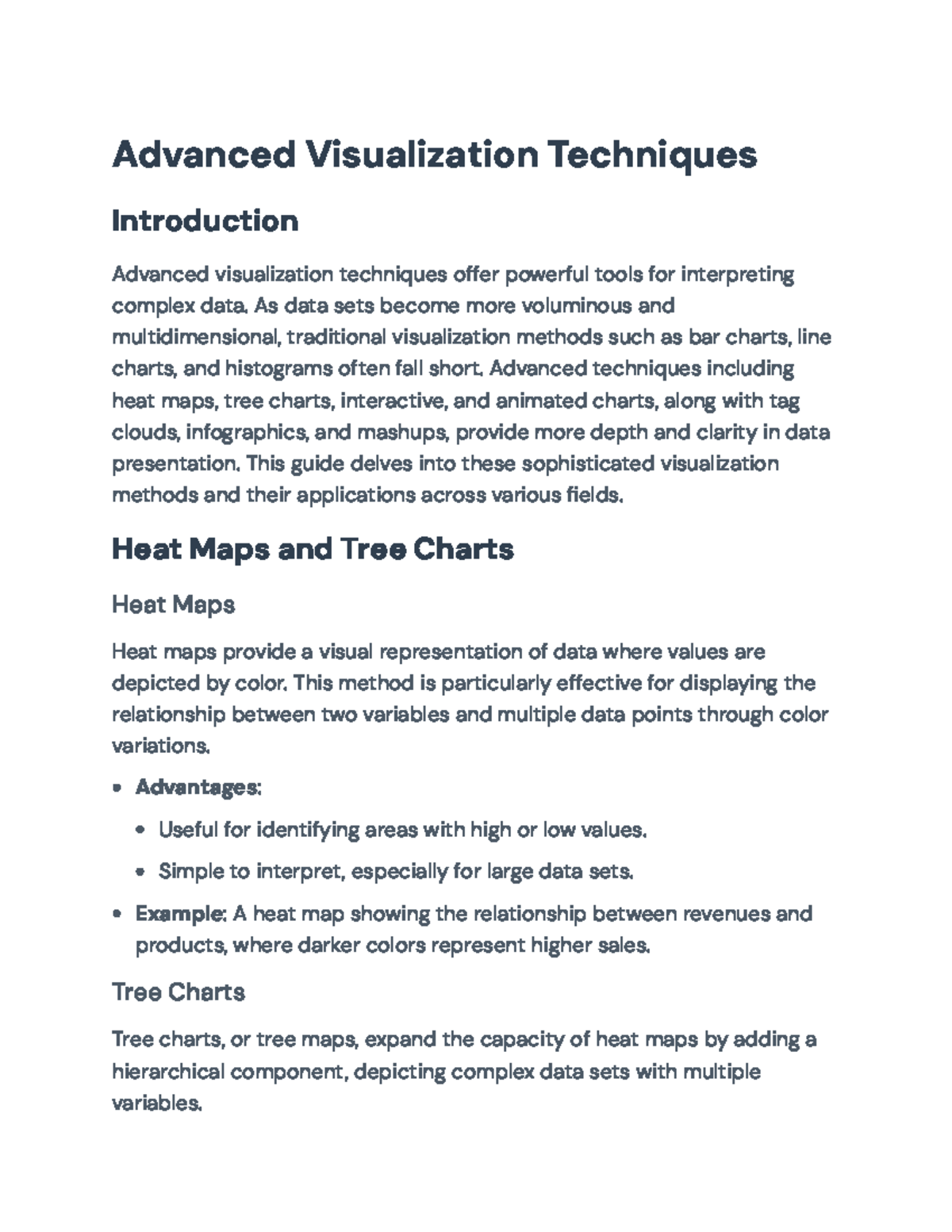 Advanced Visualization Techniques: Enhancing Data Interpretation ...