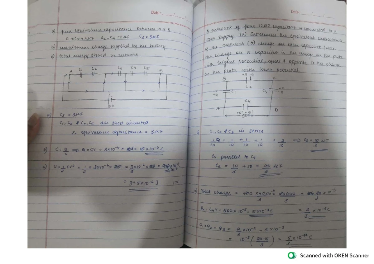 Electric Charge & Field Notes: Concepts and Calculations (PHYS 101 ...