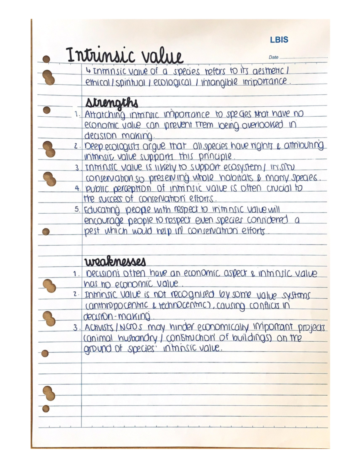 ESS Online Notes for Effective Study Preparation - Studocu