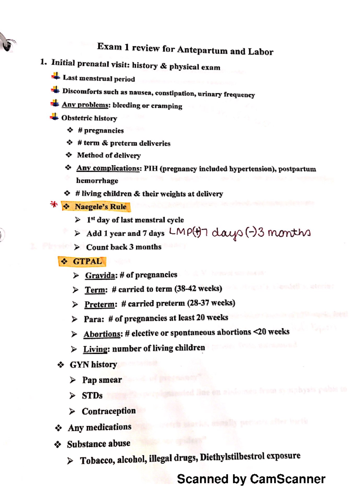 OB 101 Midterm Exam 1 Review: Essential Study Notes for Success! - Studocu