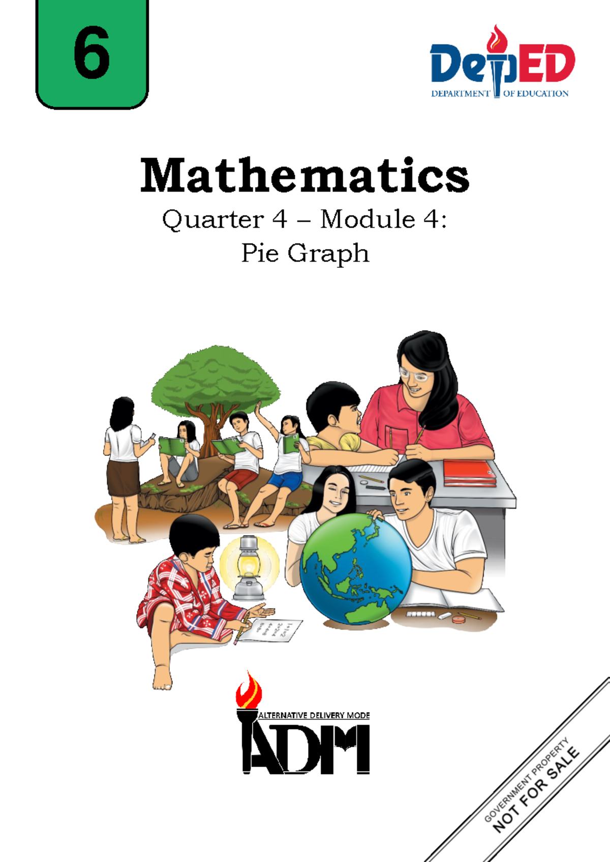 Math6 Q4 Mod-4 Pie Graphs & Data Interpretation Guide - Studocu