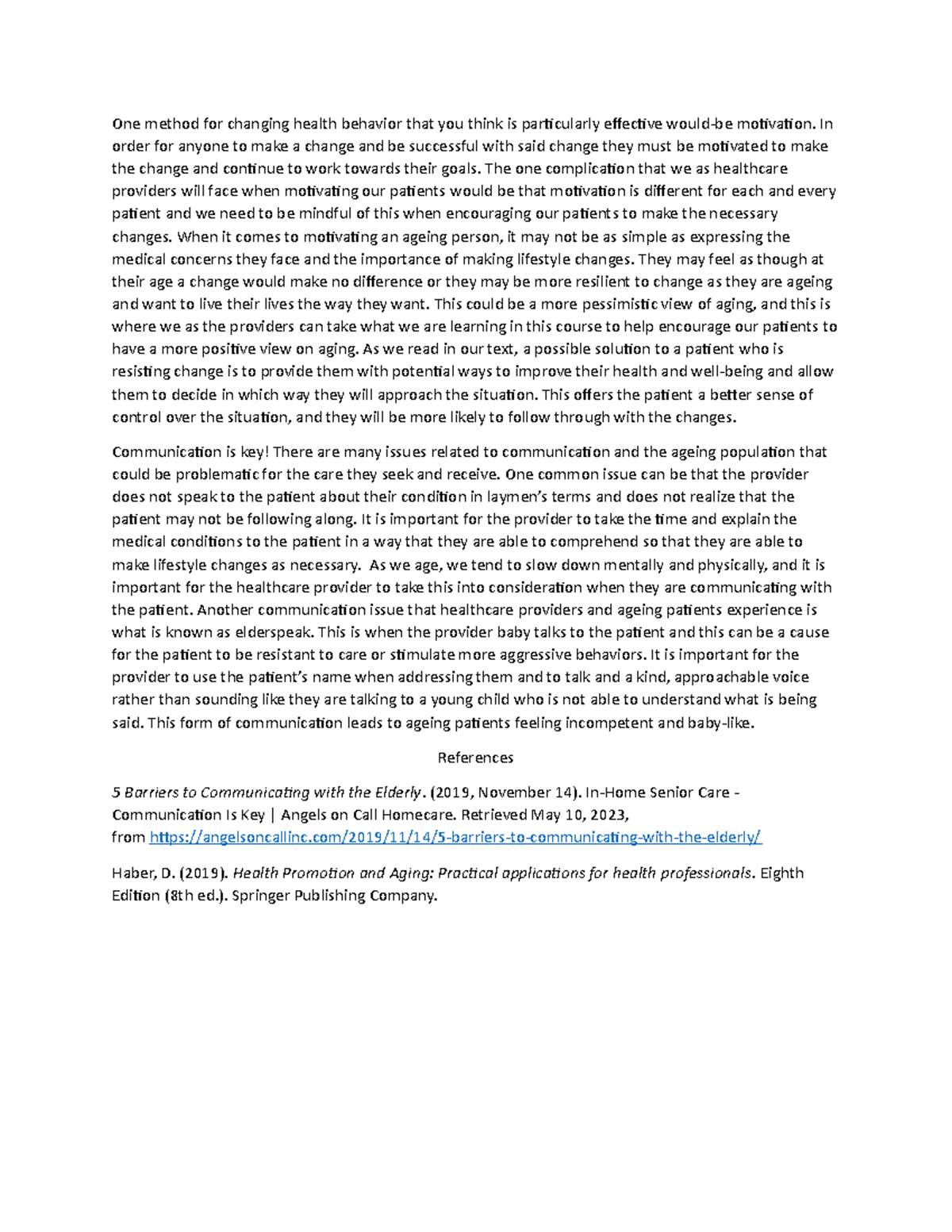 2.2 Discussion - Effective Strategies for Changing Health Behavior ...