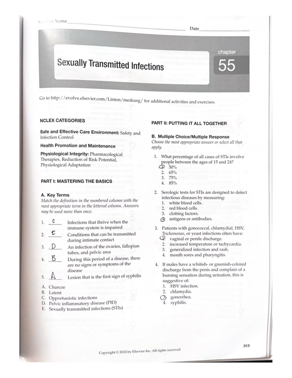 Sexually Transmitted Infections - VN 304 - Studocu