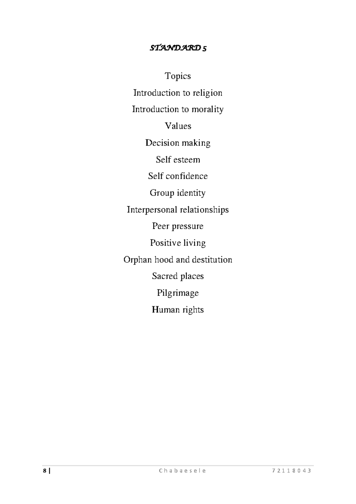 RME Notes 5: Introduction to Religion and Morality (72118043) - Studocu