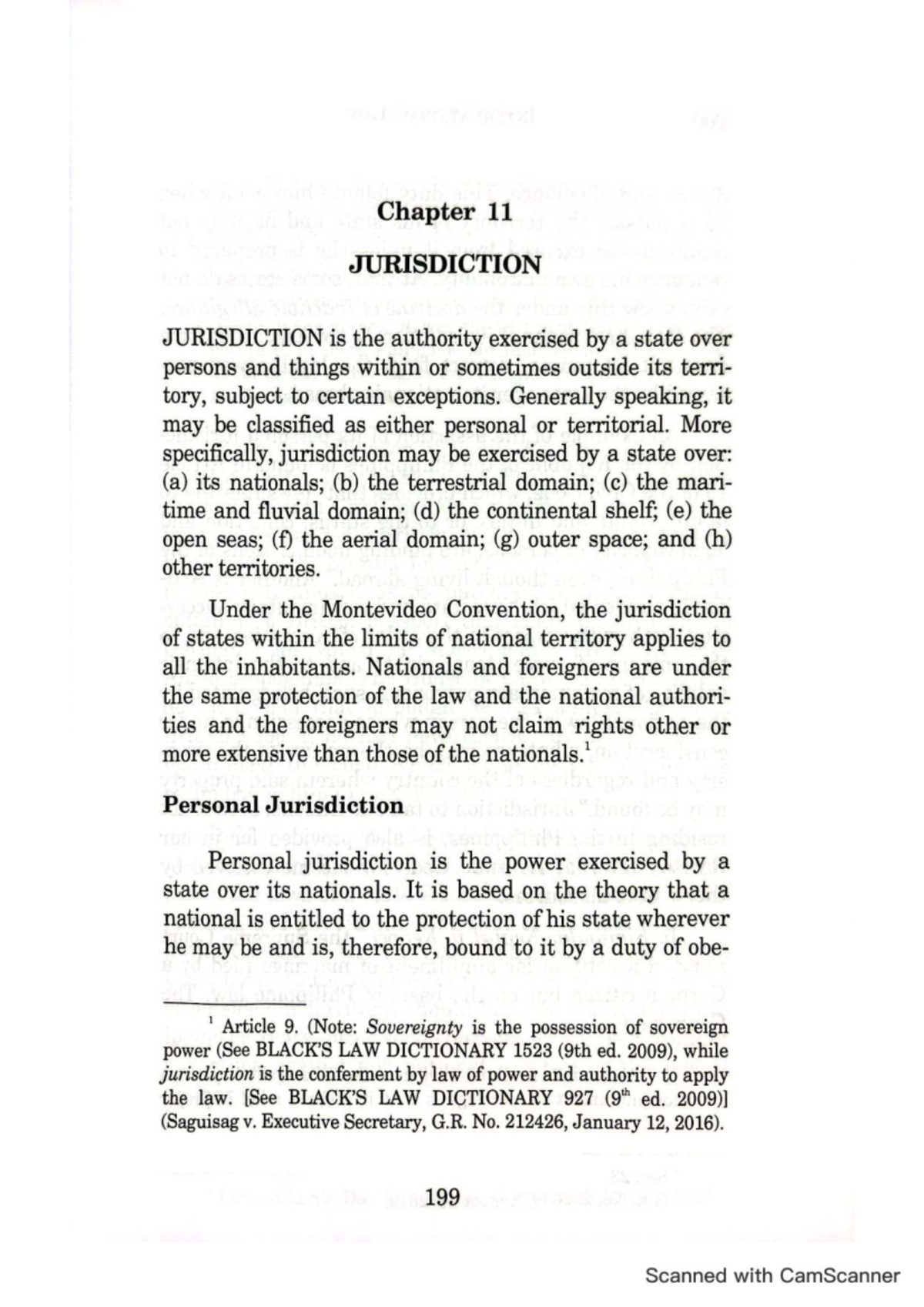 P Intel Chapter 11: Understanding Jurisdiction in International Law ...