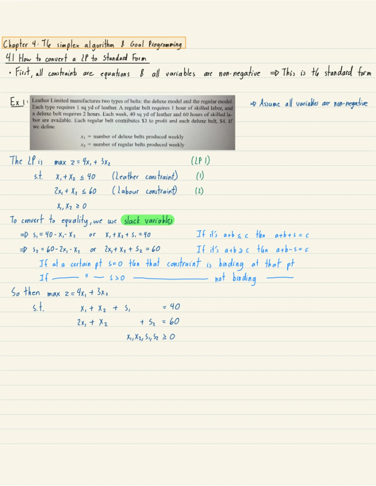Math-361-Lecture Part 3 (Simplex Method Examples) - MATH 361 ...
