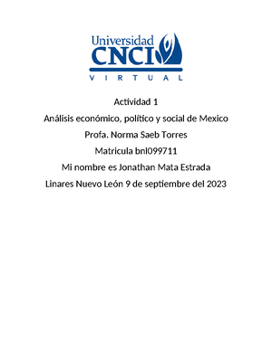 Planeacion estrategica actividad 1 - Planeación estratégica Actividad 1 ...