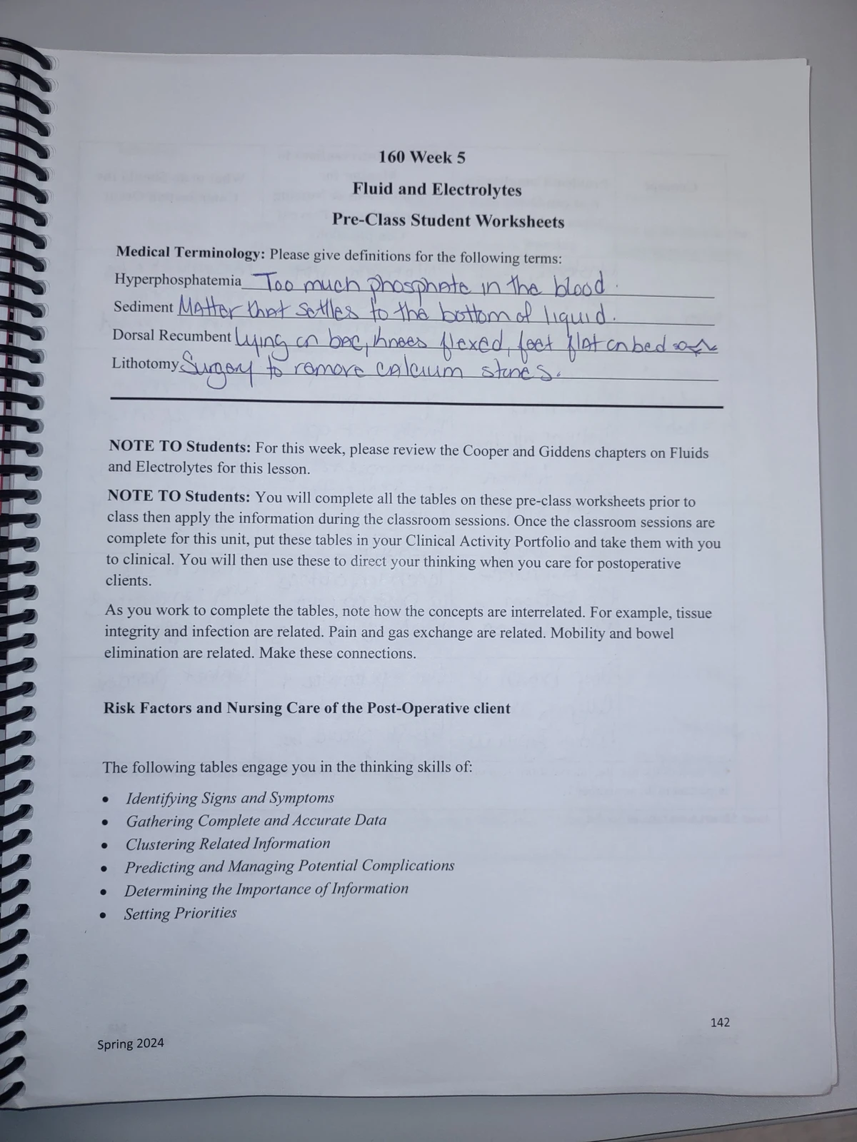 160 Week 9 - Pre-Class Assignment Overview and Guidelines - Studocu