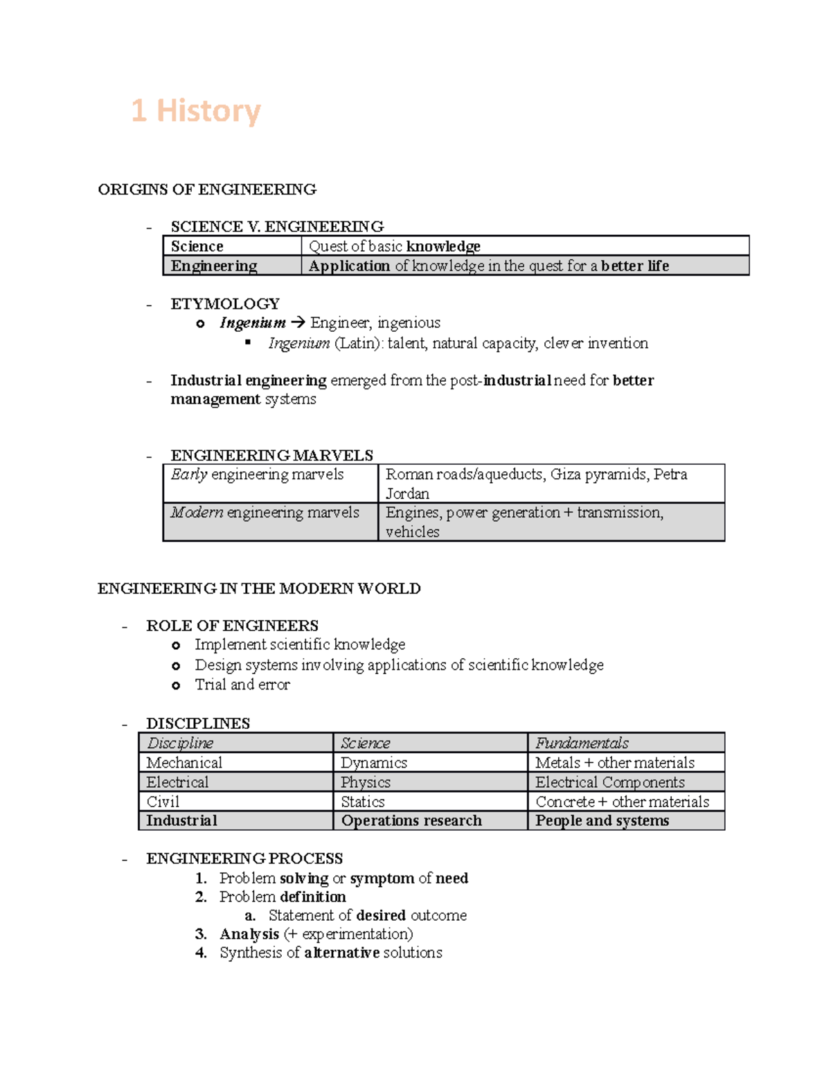 Indu 211 Midterm Study Guide: Insights into Engineering Fundamentals ...