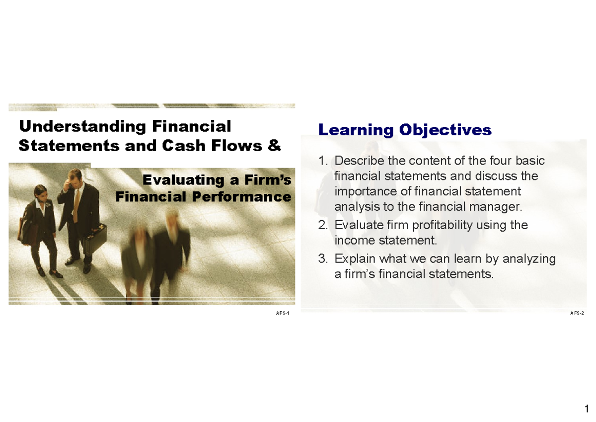 03 04 Financial Statement Analysis Lecture Notes - Studocu