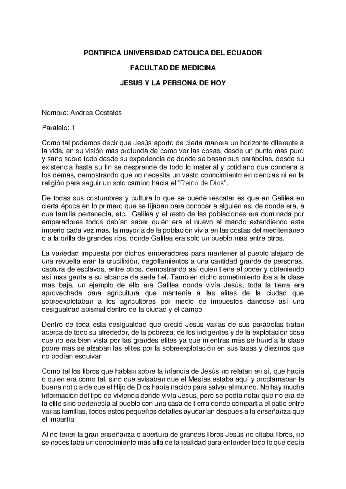 Novena a la Sangre de Cristo: Oraciones y Alabanzas - Studocu