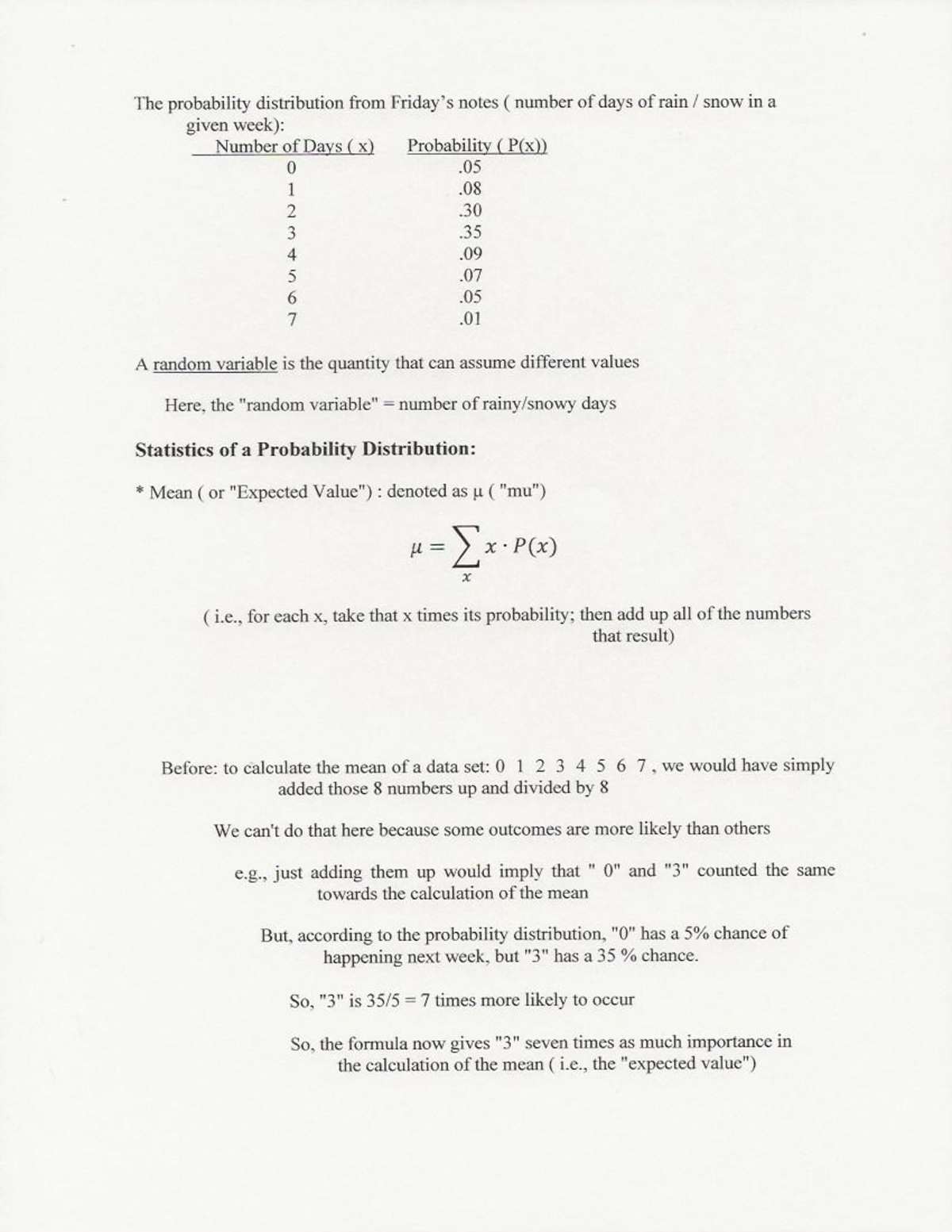 Lecture Notes on Probability Distributions and Statistics - Studocu