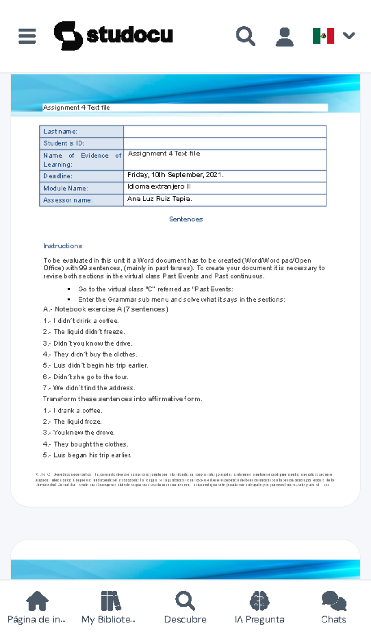 Assignment 4 Text file - Assignment 4 Text file L… - Assignment 4 Text ...