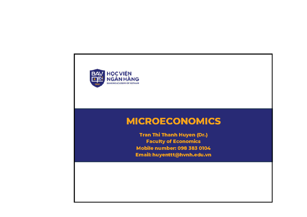 MICROECONOMICS Midterm & Final Exam Study Guide - 9.2025 - Studocu