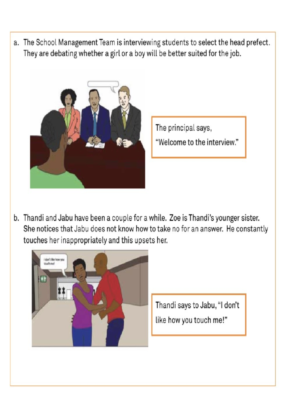 Title: Case Study: Student Interviews for Head Prefect Selection - Studocu