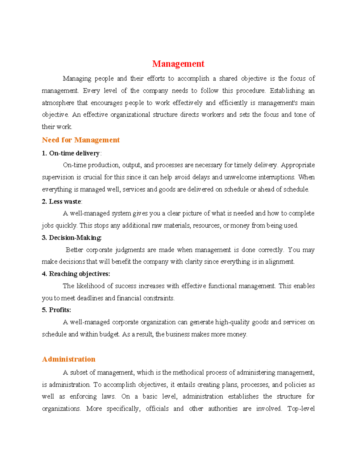 Management Concepts and Theories Analysis: Insights and Applications ...