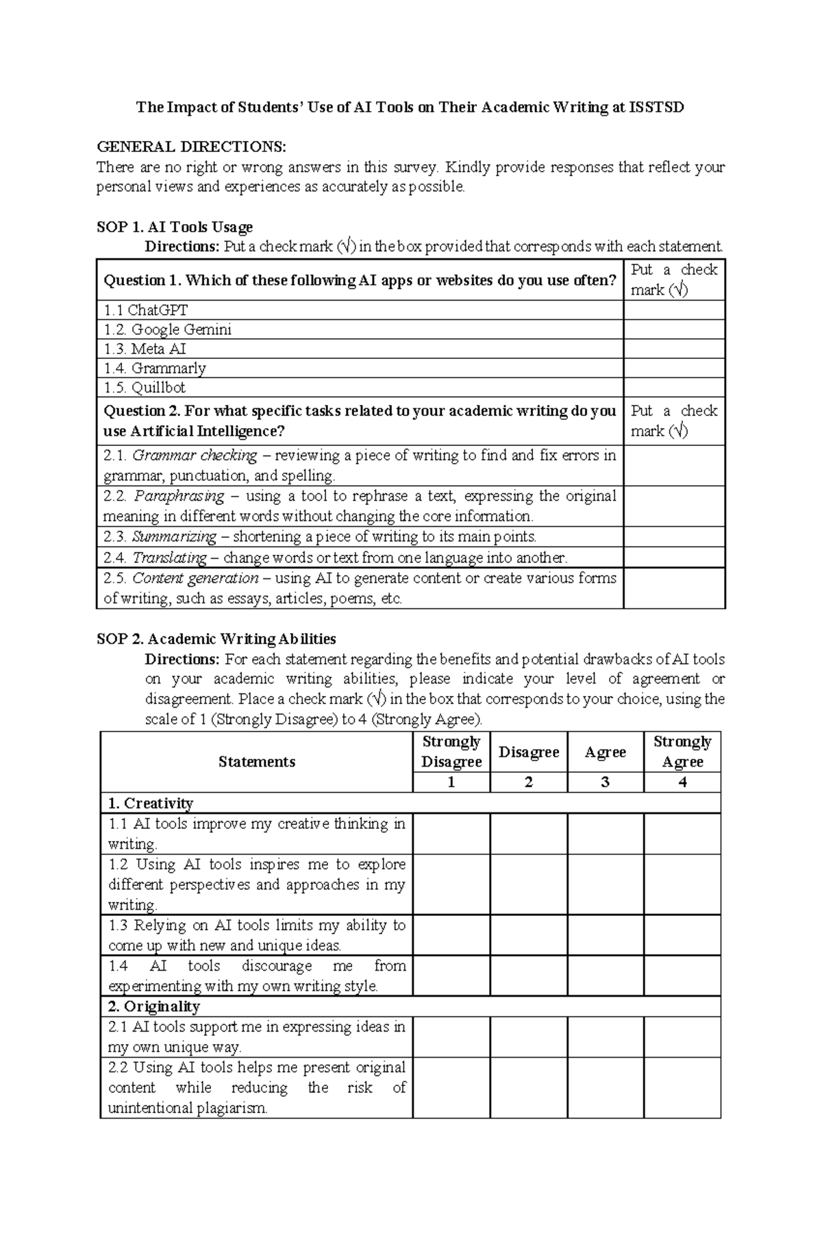 The Impact of AI Tools on Academic Writing: ISSTSD Chapter 3 ...