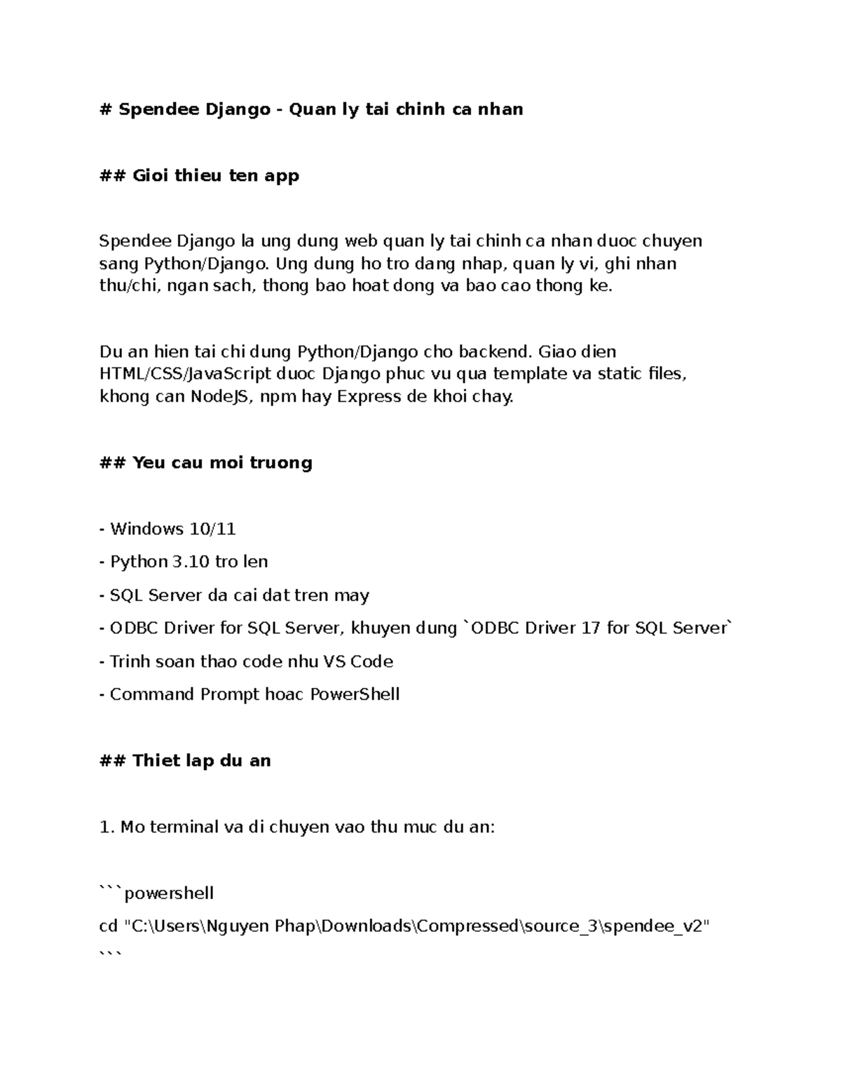 # Spendee Django - Hướng Dẫn C…