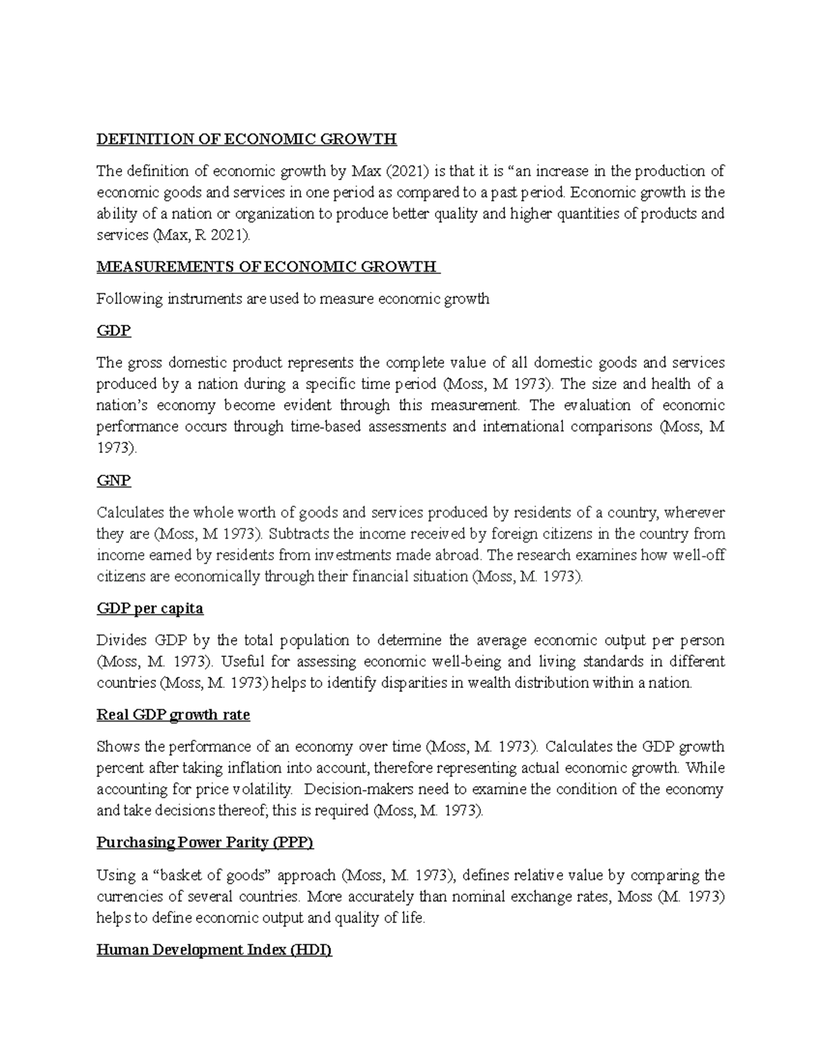 ECON 101: Understanding Economic Growth and Business Cycles - Studocu