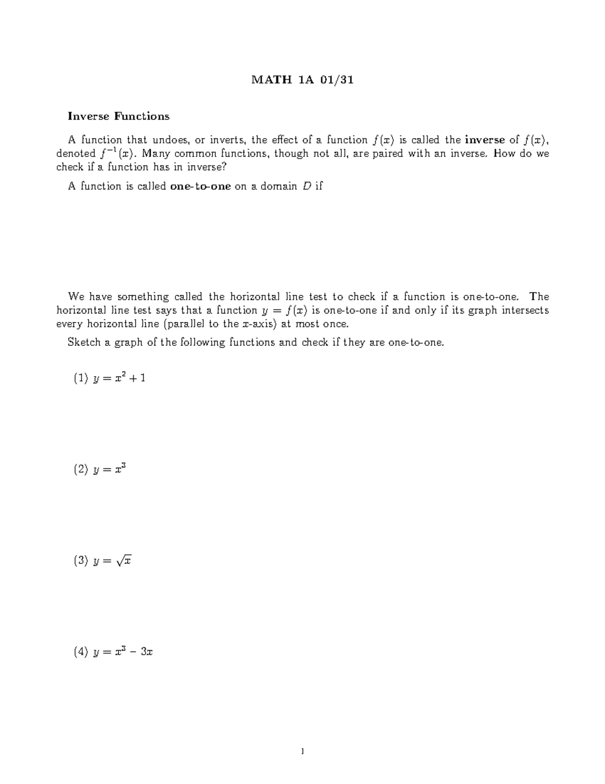 Math+1A+03%3A10 - Cool - MATH 1A 03/ Related Rates We are interested in ...