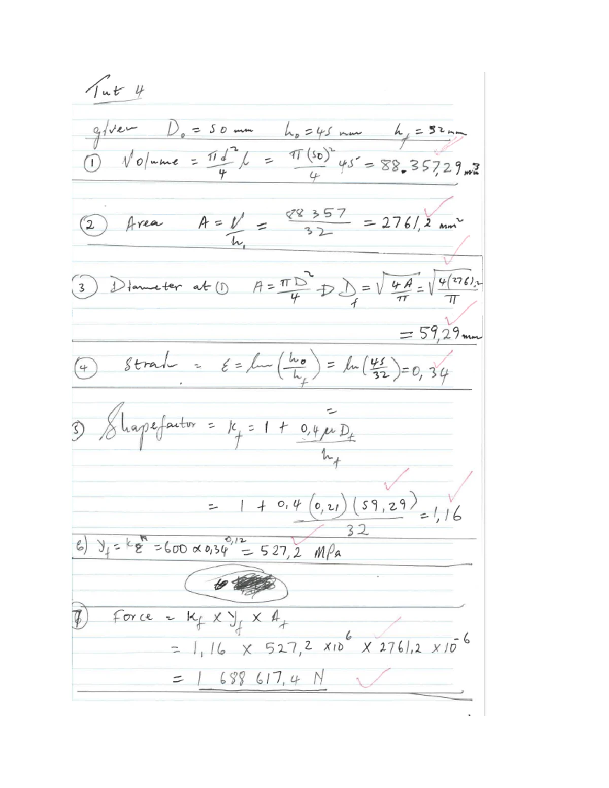 Struts Analysis and Calculations - Drotsky Chapter 15 Solutions - Studocu