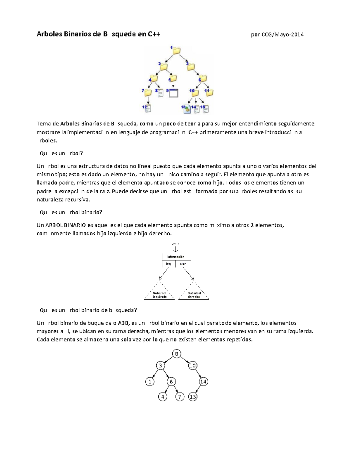 Arboles Binarios de Búsqueda en C++: Implementación y Teoría Básica ...
