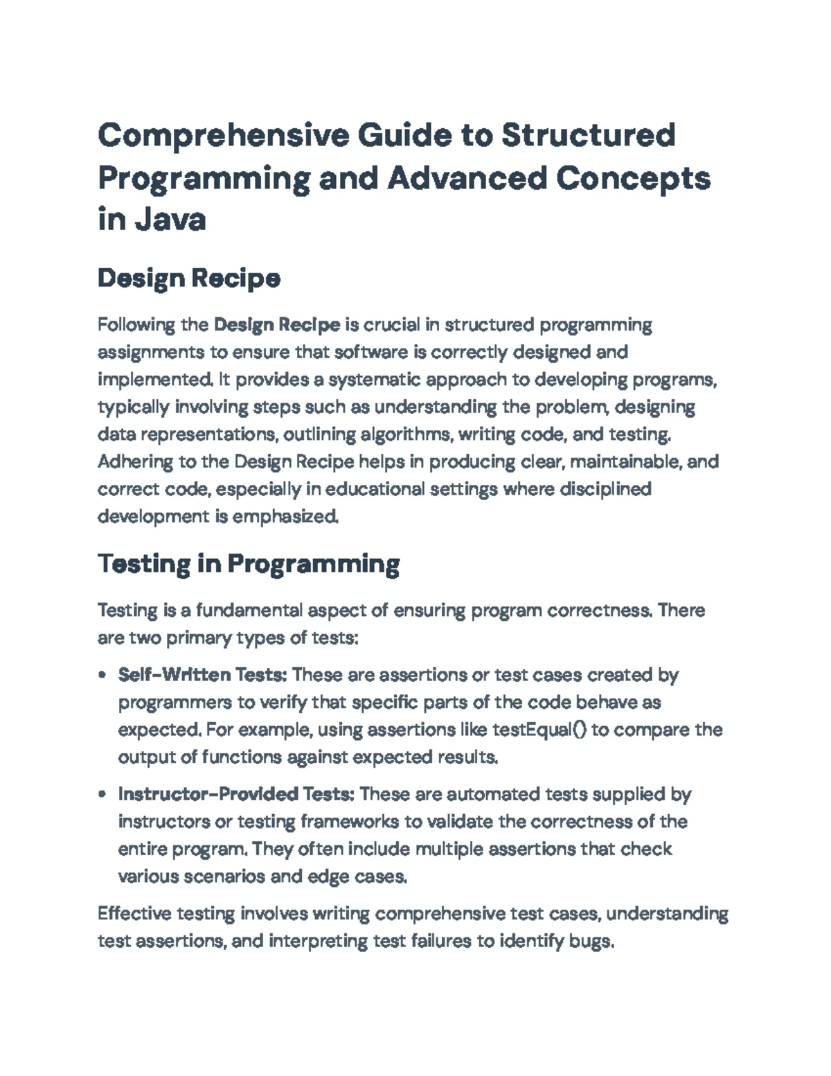 Comprehensive Guide to Concurrency & Data Design Principles (CS101 ...
