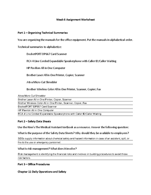 MOA115 wk3 assn - Week 3 Assignment – Procedural Coding Chapter 14 ...