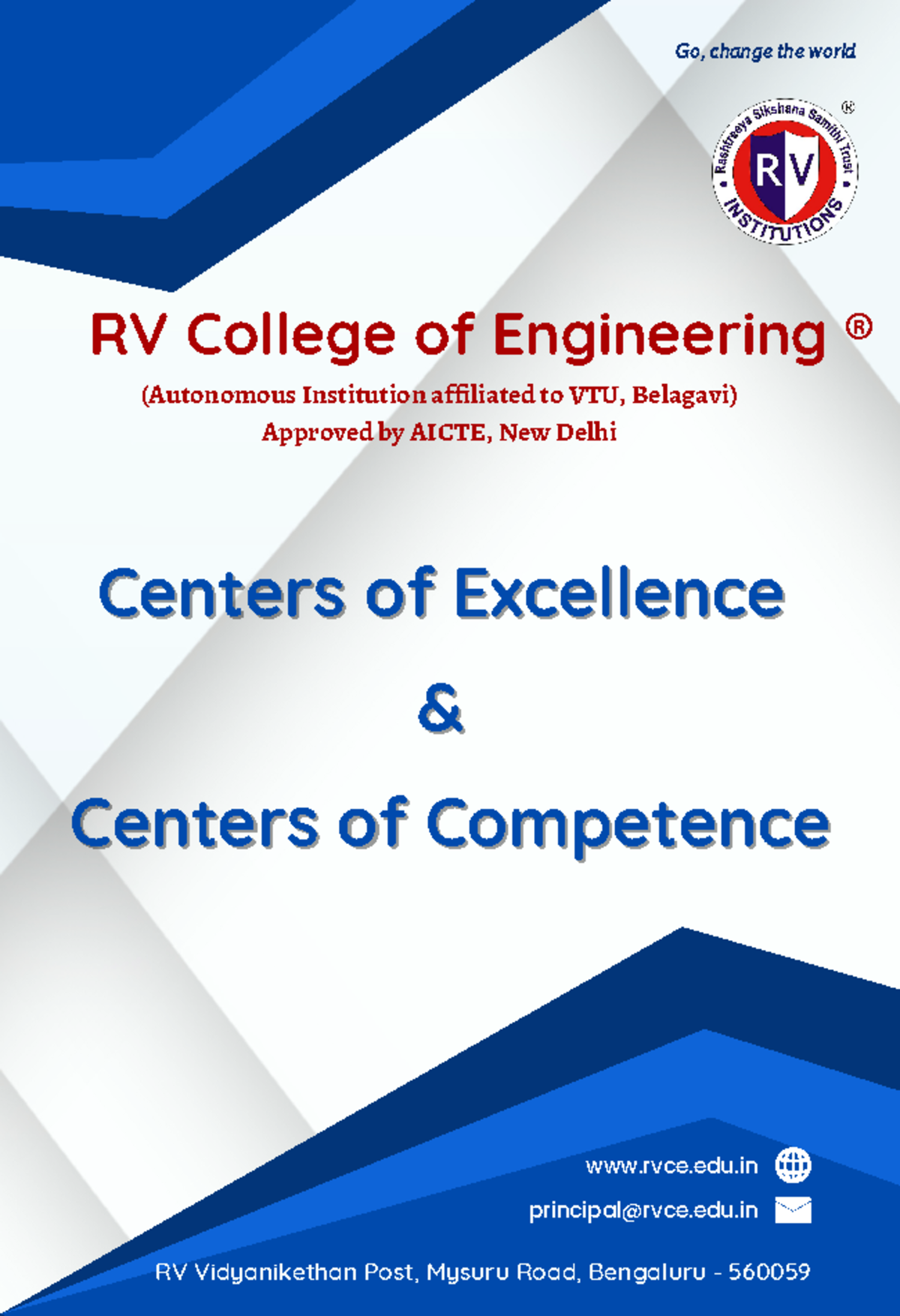 RVCE-Co E-Brochure: Exploring Centers of Excellence and Competence ...