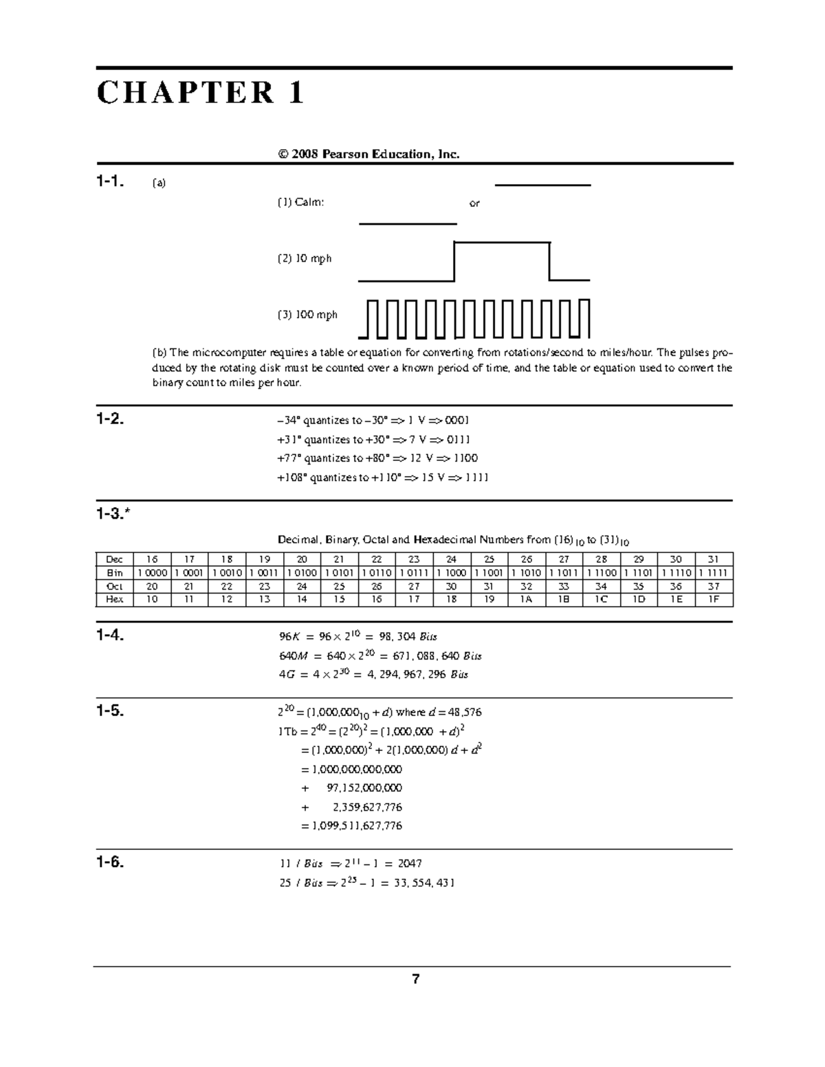Chapter 01 - Logic & Computer Design Fundamentals 5th Edition Solutions ...
