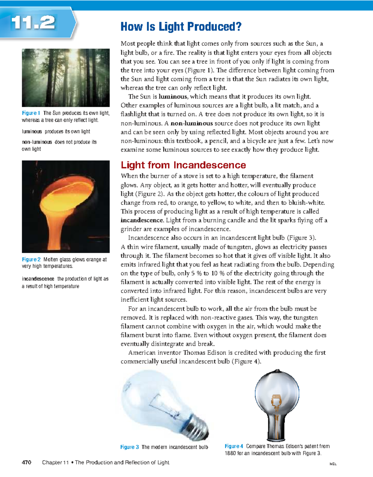 Chapter 11: The Production and Reflection of Light - Studocu