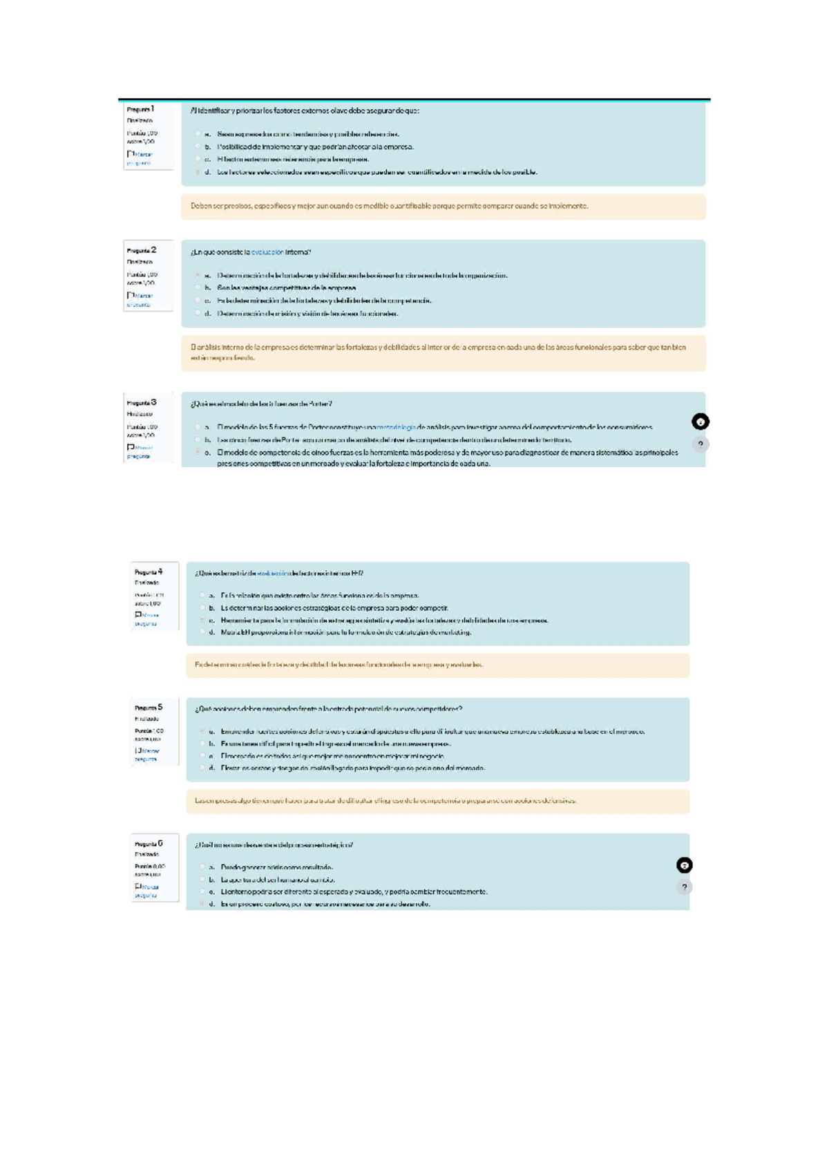 Evaluación Interna y Análisis de las 5 Fuerzas de Porter - Eval 02 ...
