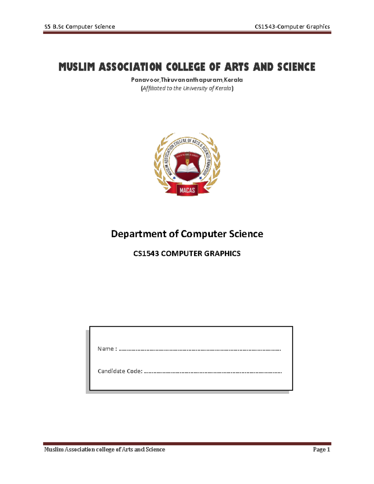 CS1543 Final Notes on Computer Graphics: Concepts & Techniques - Studocu