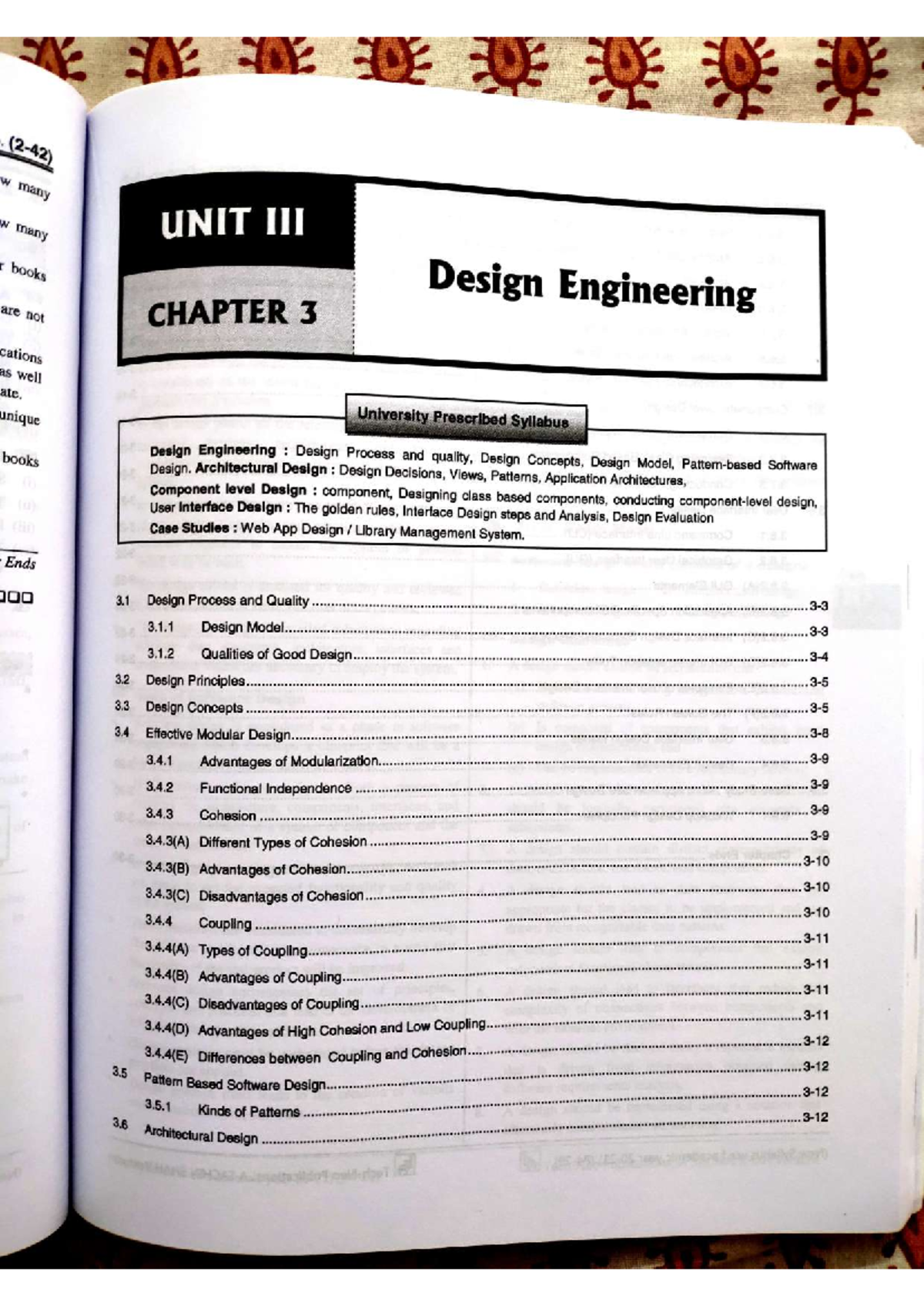 Design Engineering (DE) Chapter 3: Comprehensive Overview of Software ...