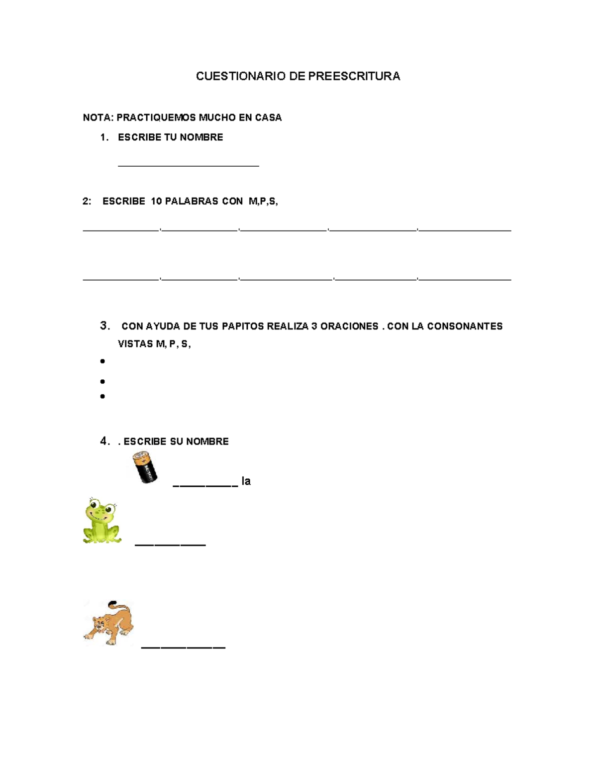 Cuestionario Logan - FGGN - CUESTIONARIO DE PREESCRITURA NOTA ...