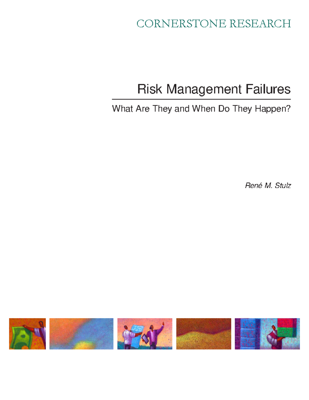 Cornerstone Research Analysis: Understanding Risk Management Failures ...